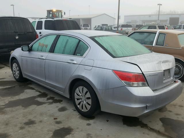 1HGCP2F31AA189700 - 2010 HONDA ACCORD LX GRAY photo 3