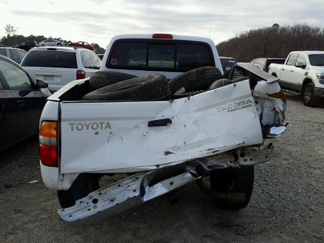 5TESM92N13Z257327 - 2003 TOYOTA TACOMA XTR WHITE photo 6