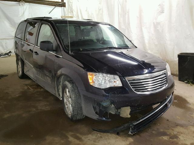 2A4RR5DG0BR613188 - 2011 CHRYSLER TOWN & COU BLACK photo 1