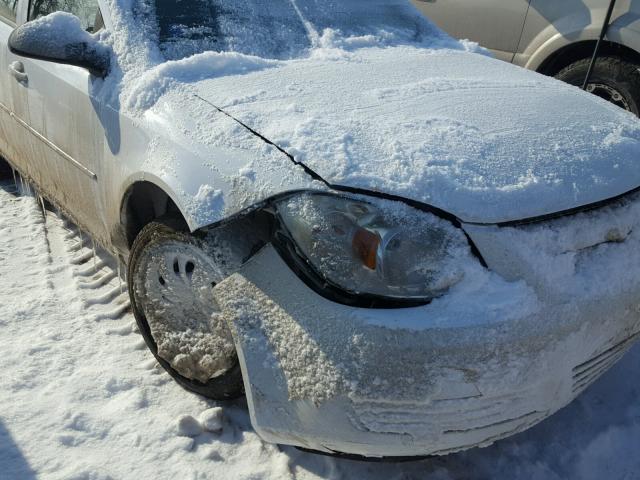 1G1AD5F56A7174729 - 2010 CHEVROLET COBALT 1LT WHITE photo 9