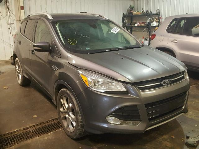 1FMCU0J97EUD06039 - 2014 FORD ESCAPE TIT GRAY photo 1