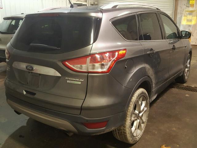 1FMCU0J97EUD06039 - 2014 FORD ESCAPE TIT GRAY photo 4