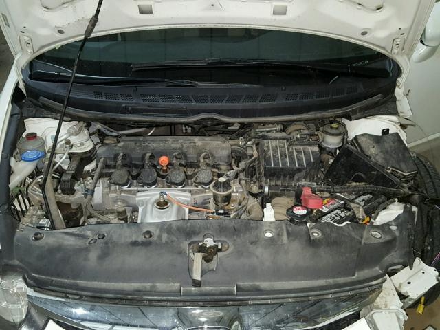 19XFA1F80AE027704 - 2010 HONDA CIVIC EX თეთრი ფოტო 7