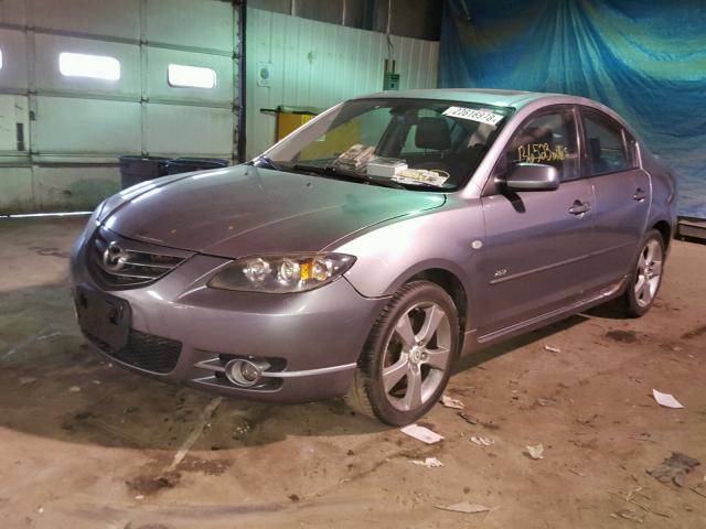 JM1BK323261459562 - 2006 MAZDA 3 S GRAY photo 2