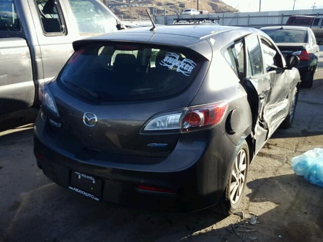 JM1BL1L8XC1607769 - 2012 MAZDA 3 I BLACK photo 4