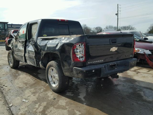 3GCEC13J07G553227 - 2007 CHEVROLET SILVERADO BLACK photo 3