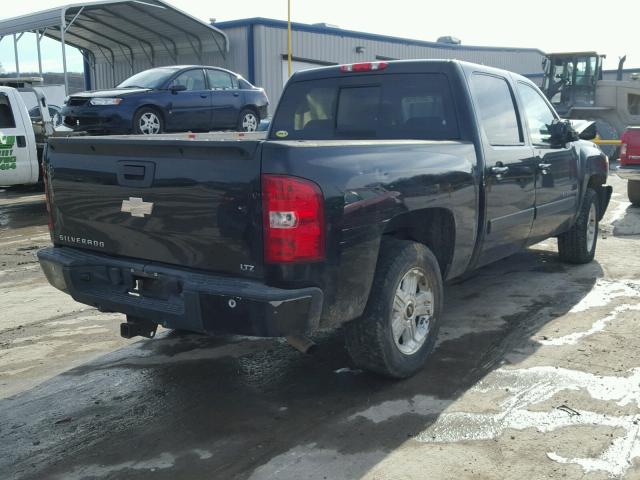 3GCEC13J07G553227 - 2007 CHEVROLET SILVERADO BLACK photo 4