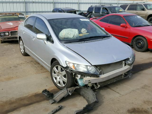 19XFA16549E031787 - 2009 HONDA CIVIC LX GRAY photo 1