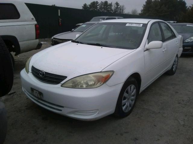 4T1BE32K54U322573 - 2004 TOYOTA CAMRY LE WHITE photo 2