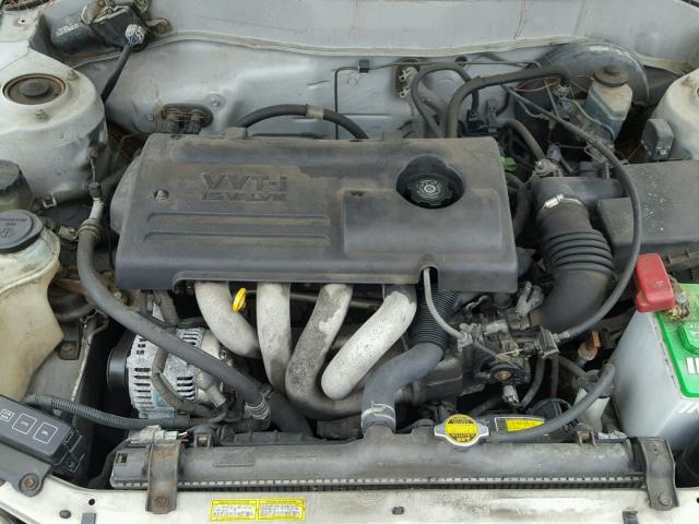 2T1BR12E0YC299147 - 2000 TOYOTA COROLLA VE SILVER photo 7