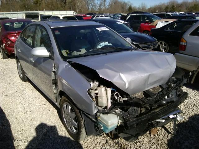 KMHDU46D37U128075 - 2007 HYUNDAI ELANTRA GL SILVER photo 1