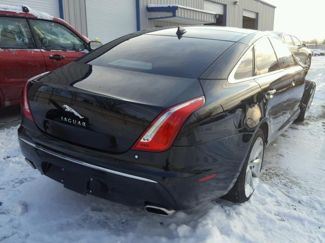 SAJWJ1CD0D8V44938 - 2013 JAGUAR XJ BLACK photo 4