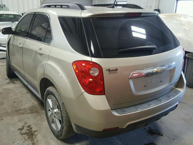 2GNALDEK8D1192041 - 2013 CHEVROLET EQUINOX LT TAN photo 3