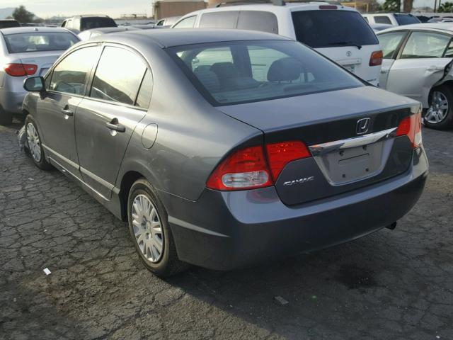 2HGFA1F37BH510568 - 2011 HONDA CIVIC VP GRAY photo 3