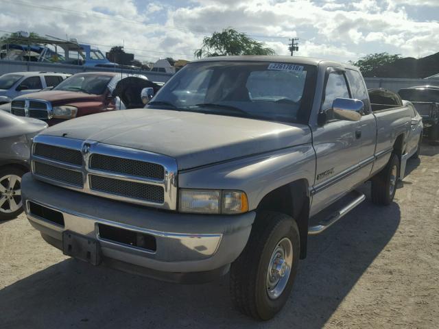 3B7KF23Z5VM502536 - 1997 DODGE RAM 2500 SILVER photo 2