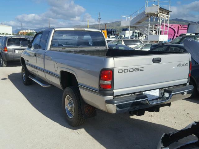 3B7KF23Z5VM502536 - 1997 DODGE RAM 2500 SILVER photo 3