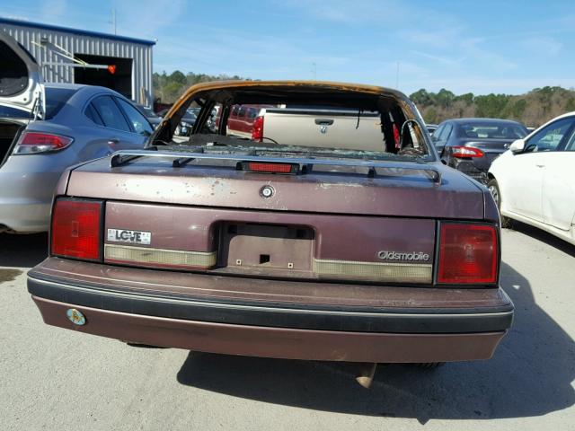1G3AJ51W7KG323506 - 1989 OLDSMOBILE CUTLASS CI 烧焦的 照片 10