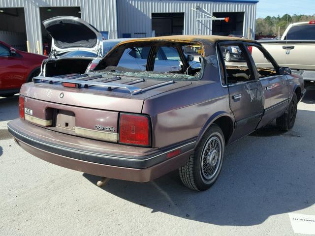 1G3AJ51W7KG323506 - 1989 OLDSMOBILE CUTLASS CI 烧焦的 照片 4
