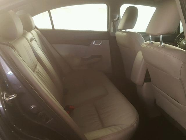 19XFB2F92EE047082 - 2014 HONDA CIVIC EXL GRAY photo 6