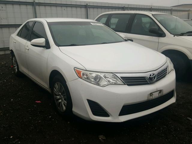 4T1BF1FK3DU640445 - 2013 TOYOTA CAMRY L WHITE photo 1