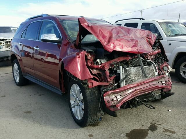 2CNFLGE55B6260768 - 2011 CHEVROLET EQUINOX LT RED photo 1