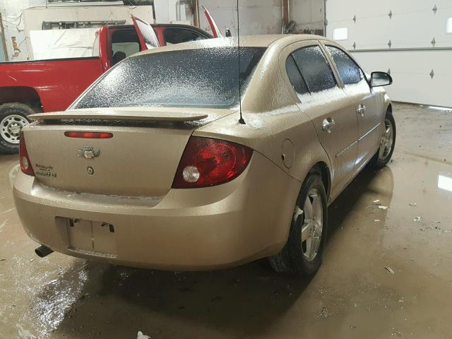 1G1AZ52F157518876 - 2005 CHEVROLET COBALT LT TAN photo 4