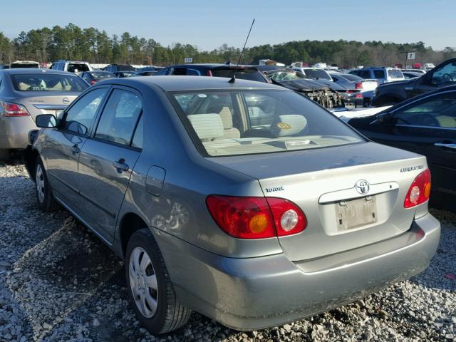 1NXBR32E23Z085828 - 2003 TOYOTA COROLLA CE GRAY photo 3