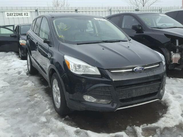 1FMCU0GX7DUD74314 - 2013 FORD ESCAPE SE BLACK photo 1