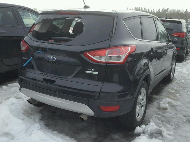 1FMCU0GX7DUD74314 - 2013 FORD ESCAPE SE BLACK photo 4