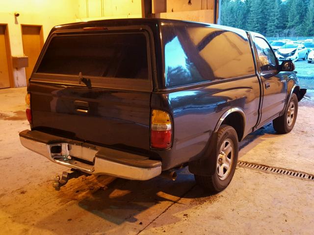 5TENL42N11Z725752 - 2001 TOYOTA TACOMA BLACK photo 4