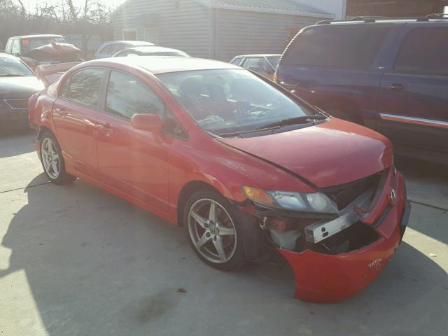 2HGFA55517H705292 - 2007 HONDA CIVIC SI RED photo 1