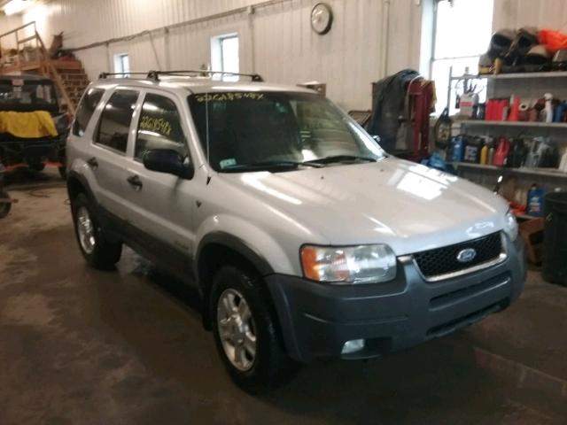 1FMYU04172KB01193 - 2002 FORD ESCAPE XLT GRAY photo 1