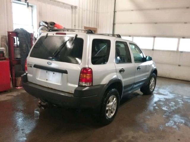 1FMYU04172KB01193 - 2002 FORD ESCAPE XLT GRAY photo 4