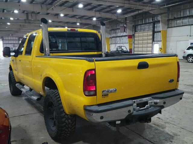 1FTWW31P56EA88657 - 2006 FORD F350 SRW S YELLOW photo 3