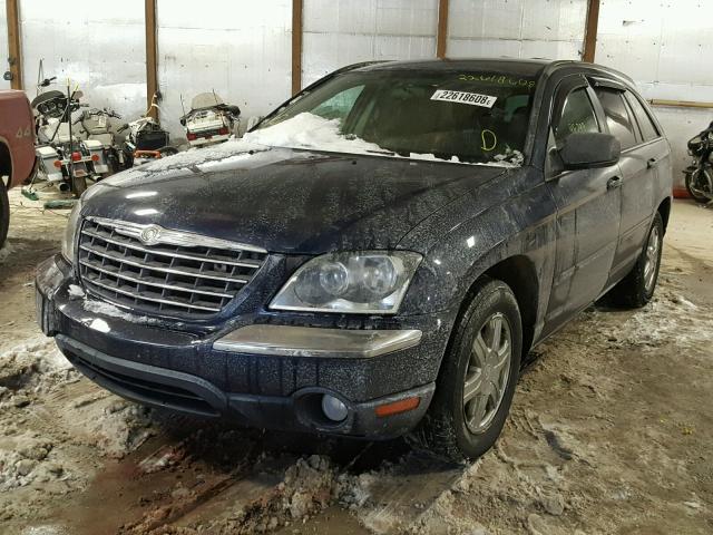 2A4GM68446R874812 - 2006 CHRYSLER PACIFICA T BLUE photo 2