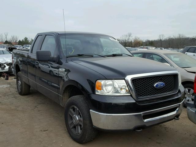 1FTRX14WX8FA63008 - 2008 FORD F150 BLACK photo 1