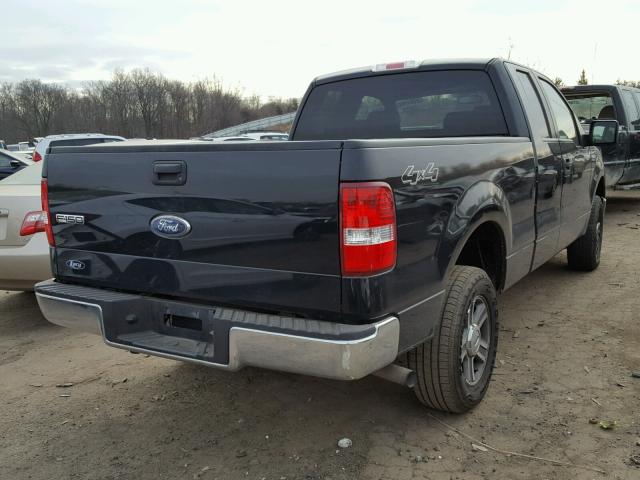 1FTRX14WX8FA63008 - 2008 FORD F150 BLACK photo 4