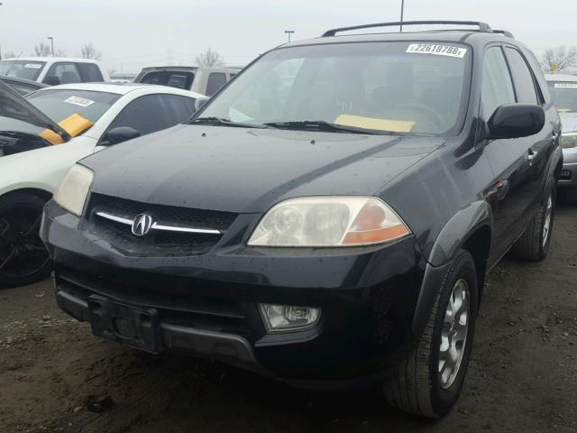 2HNYD18651H507649 - 2001 ACURA MDX TOURIN BLACK photo 2