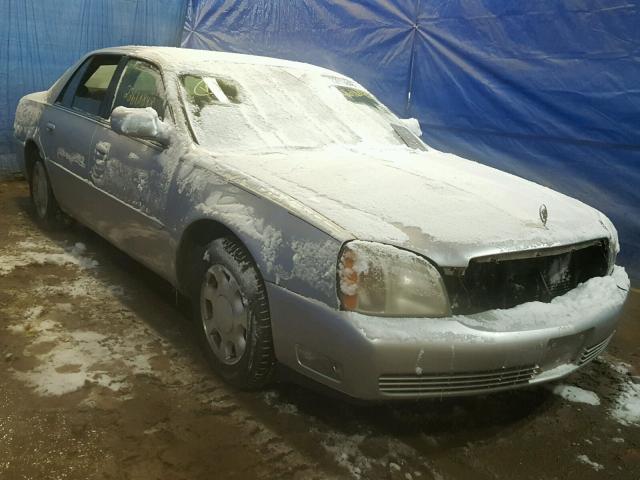 1G6KD54Y01U204868 - 2001 CADILLAC DEVILLE SILVER photo 1