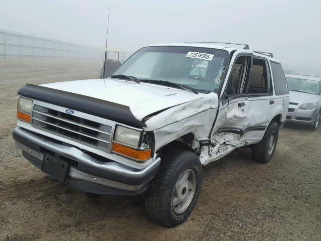 1FMDU34X2RUC91326 - 1994 FORD EXPLORER WHITE photo 2