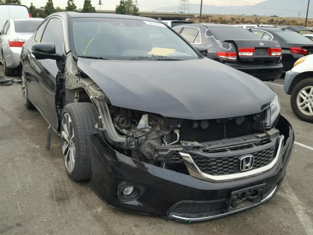 1HGCT2B81DA003865 - 2013 HONDA ACCORD EXL BLACK photo 1