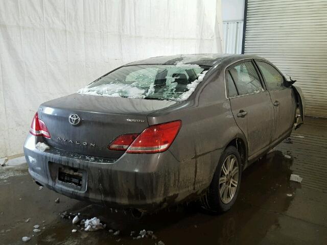 4T1BK36B47U187688 - 2007 TOYOTA AVALON XL GRAY photo 4