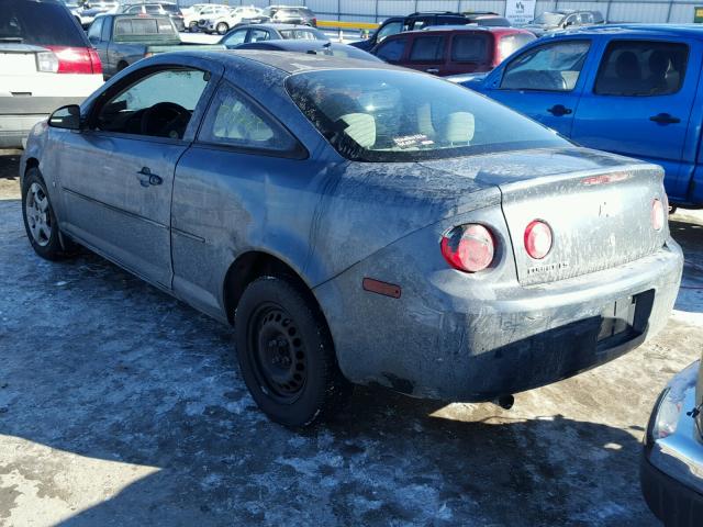 1G1AK15F567604993 - 2006 CHEVROLET COBALT LS GRAY photo 3