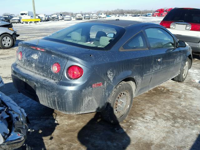 1G1AK15F567604993 - 2006 CHEVROLET COBALT LS GRAY photo 4