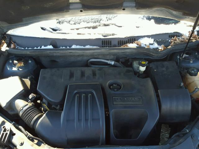 1G1AK15F567604993 - 2006 CHEVROLET COBALT LS GRAY photo 7