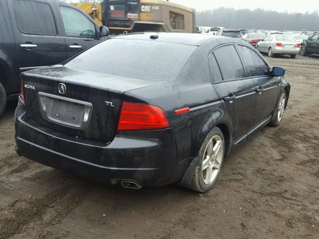 19UUA66286A023038 - 2006 ACURA 3.2TL BLACK photo 4