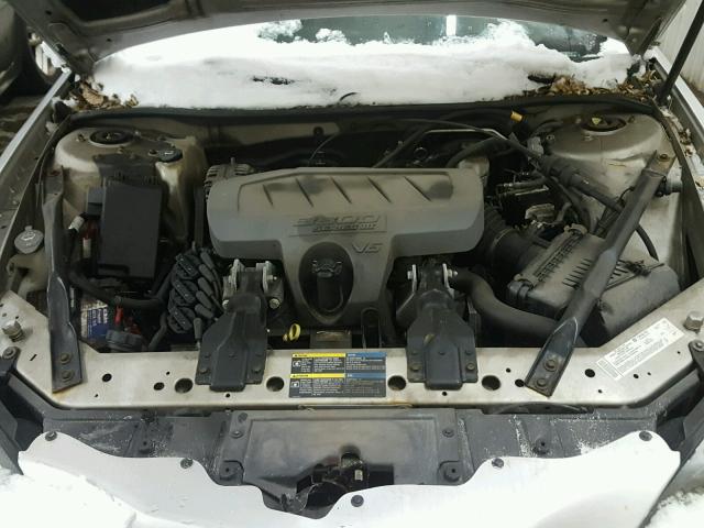 2G2WP582661240714 - 2006 PONTIAC GRAND PRIX SILVER photo 7