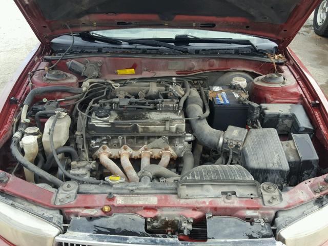 4A3AA46G1XE078021 - 1999 MITSUBISHI GALANT ES MAROON photo 7