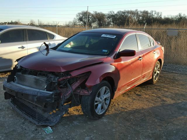 1N4AL3AP1DC919265 - 2013 NISSAN ALTIMA 2.5 RED photo 2