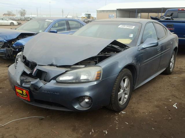 2G2WP552861161842 - 2006 PONTIAC GRAND PRIX BLUE photo 2